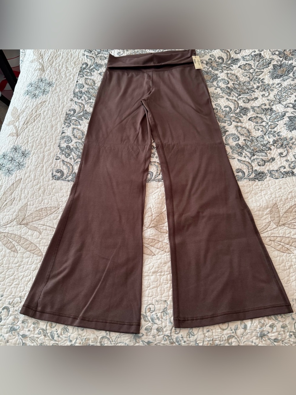 Aeropostale foldover flare leggings high rise size large